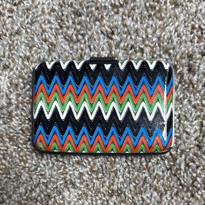 Colorful Zigzag Pattern Wallet